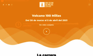 Volcano100millas.com thumbnail