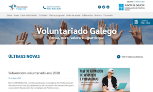 Voluntariadogalego.org thumbnail