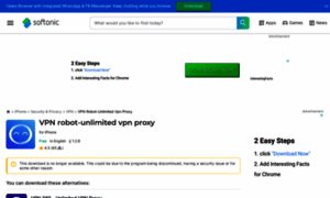 Vpn-robot-unlimited-vpn-proxy.en.softonic.com thumbnail