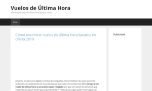 Vuelosdeultimahora.com thumbnail