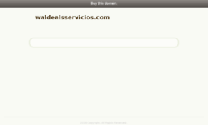 Waldealsservicios.com thumbnail