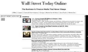 Wallstreettodayonline.com thumbnail