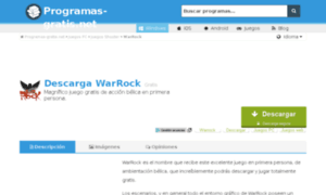 Warrock.programas-gratis.net thumbnail