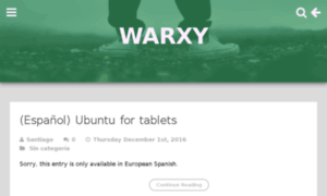 Warxy.net thumbnail