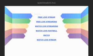 Watchmatch.live thumbnail