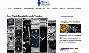 Watchmatchmaker.com thumbnail