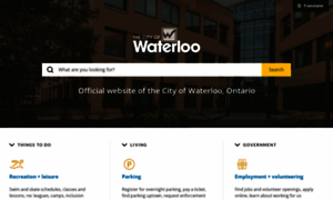 Waterloo.ca thumbnail