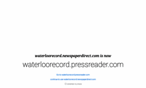 Waterloorecord.newspaperdirect.com thumbnail