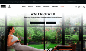 Waterrower.com thumbnail