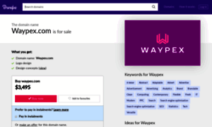 Waypex.com thumbnail