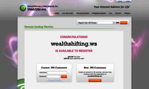 Wealthshifting.ws thumbnail