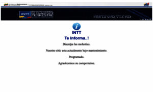 Web.intt.gob.ve thumbnail