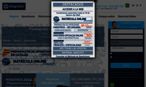 Web.magister.info thumbnail