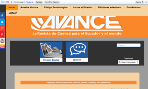 Web.revistavance.com thumbnail