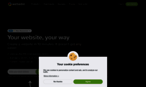 Webador.com thumbnail