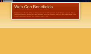 Webconbeneficios.blogspot.com thumbnail