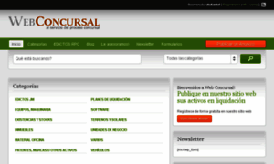 Webconcursal.com thumbnail