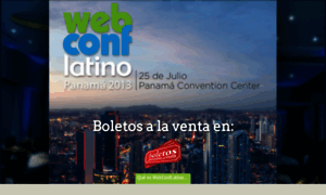 Webconflatino.com thumbnail