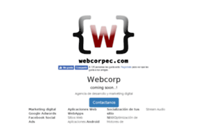 Webcorpec.com thumbnail
