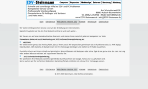 Webdesign-steinmann.de thumbnail