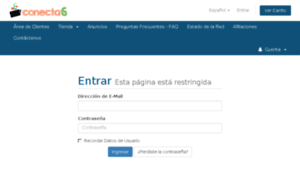 Webempresa.conecta6.com thumbnail