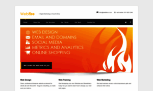 Webfire.co.za thumbnail
