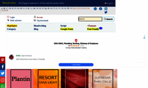 Webfont.maisfontes.com thumbnail