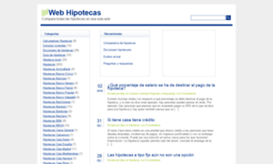 Webhipotecas.es thumbnail
