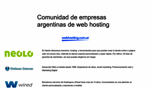 Webhosting.com.ar thumbnail