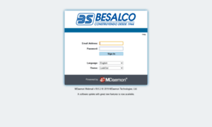 Webmail.besalco.cl thumbnail