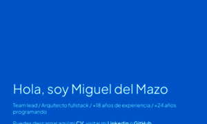 Webmail.migueldelmazo.com thumbnail
