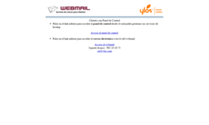 Webmail.ylos.com thumbnail
