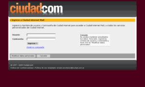 Webmail2.fibercorp.com.ar thumbnail