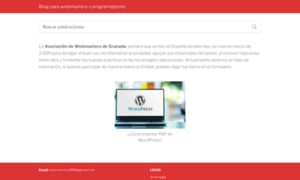 Webmastergranada.es thumbnail