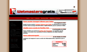 Webmastersgratis.com thumbnail