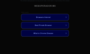 Weboperador.mx thumbnail