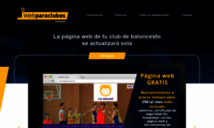 Webparaclubes.es thumbnail