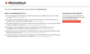 Webproduction.pl thumbnail