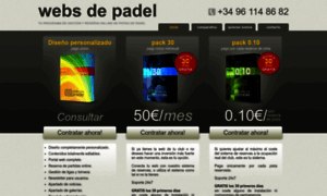 Websdepadel.com thumbnail