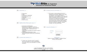 Websitio.com.ar thumbnail