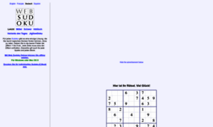 Websudoku.de thumbnail