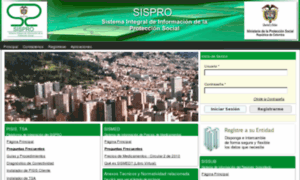 Websvr.sispro.gov.co thumbnail