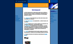 Webunderground.neocities.org thumbnail