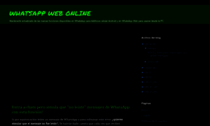 Webwhatsapponline.blogspot.mx thumbnail