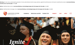 Webwork.gardner-webb.edu thumbnail