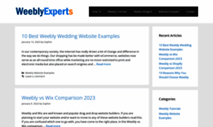 Weeblyexperts.com thumbnail