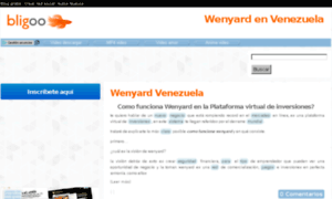 Wenyardenvenezuela.bligoo.es thumbnail