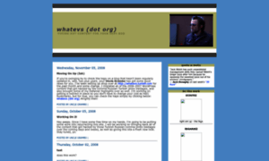 Whatevs.org thumbnail