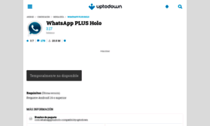 Whatsapp-plus-holo.uptodown.com thumbnail