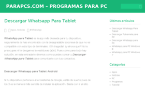 Whatsappparapcs.com thumbnail